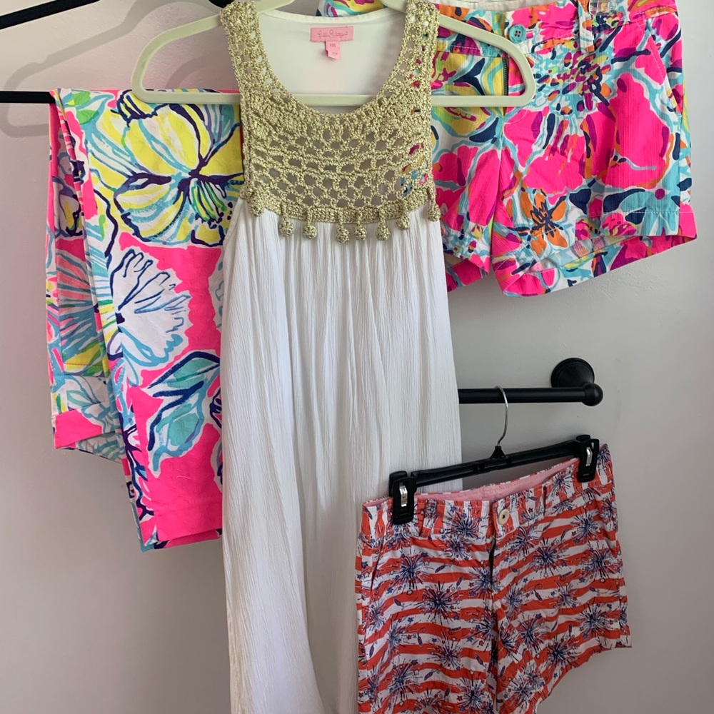 Lilly Pulitzer Lot XXS 0/2 Callahan Dress Skinnies